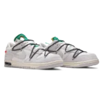 ⁦Nike Dunk Low x Off-White “Lot 20 of 50” Sail Gridiron⁩ – תמונה ⁦2⁩