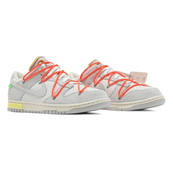 ⁦Dunk Low “Dear Summer” Lot 11 of 50 x Off-White Sail Neutral Grey⁩ – תמונה ⁦2⁩