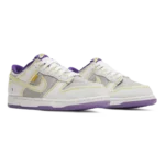 ⁦Nike Dunk Low “Lakers” x Union LA Passport Pack Court Purple⁩ – תמונה ⁦2⁩