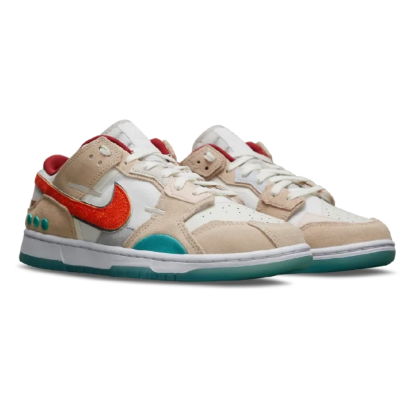⁦Nike Dunk Low “Scrap Shapeless Formless Limitless”⁩ – תמונה ⁦2⁩