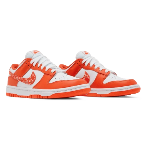 ⁦Nike Dunk Low Orange Paisley⁩ – תמונה ⁦2⁩
