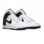 ⁦Nike Dunk High Retro White Black⁩ – תמונה ⁦2⁩