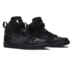 ⁦Nike Dunk High SB x Forty Percent Against Rights "AJ6" Black Dark Grey⁩ – תמונה ⁦2⁩