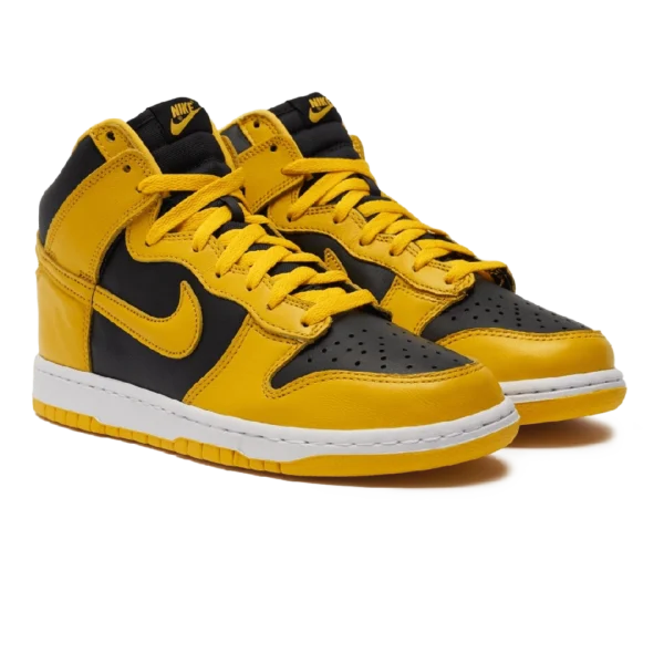 ⁦Nike Dunk High SP "Iowa" Black Varsity Maize⁩ – תמונה ⁦2⁩
