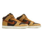 ⁦Nike Dunk High Premium Dark Curry⁩ – תמונה ⁦2⁩