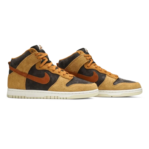 ⁦Nike Dunk High Premium Dark Curry⁩ – תמונה ⁦2⁩