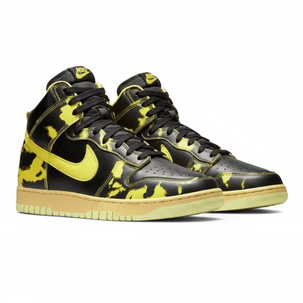 ⁦Nike Dunk High 1985 Yellow Acid Wash⁩ – תמונה ⁦2⁩