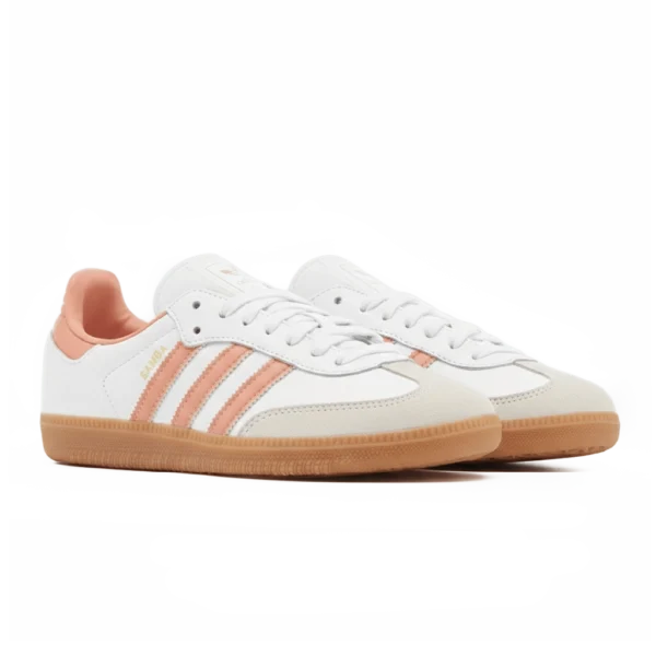 ⁦Adidas Samba OG White Wonder Clay Gum⁩ – תמונה ⁦2⁩