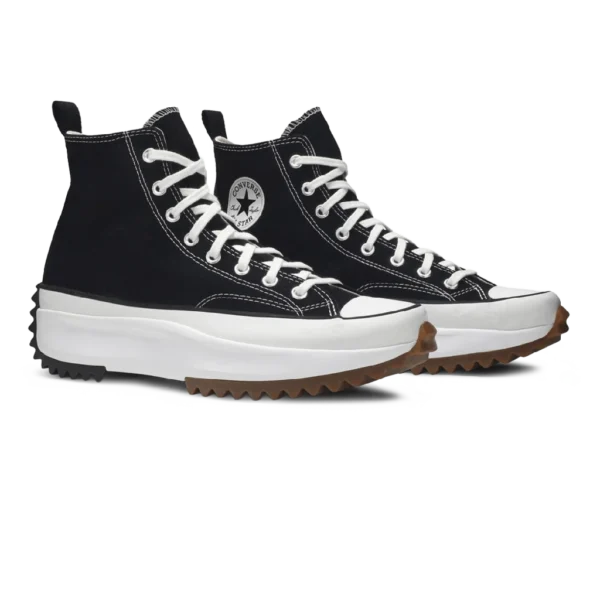 ⁦Converse Run Star Hi Black⁩ – תמונה ⁦2⁩