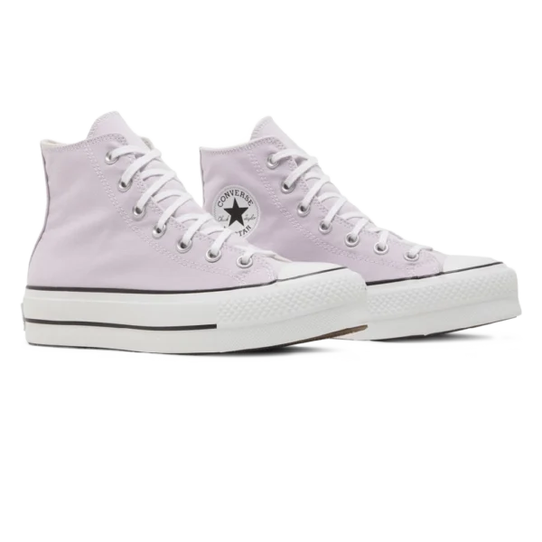 ⁦Converse Chuck Taylor All Star Lift Platform Pale Amethyst⁩ – תמונה ⁦2⁩