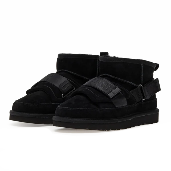 ⁦UGG Classic Ultra Mini Hybrid Black⁩ – תמונה ⁦2⁩