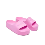 ⁦Balenciaga 50mm Rubber Sandals Pink⁩ – תמונה ⁦2⁩