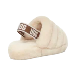 ⁦UGG Fluff Yeah Slide Natural⁩ – תמונה ⁦3⁩