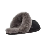 ⁦UGG Scuffette II Slippers Black Grey⁩ – תמונה ⁦3⁩