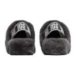 ⁦UGG Fluff Yeah Slide Charcoal⁩ – תמונה ⁦3⁩