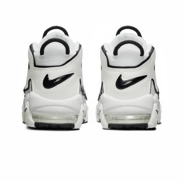 ⁦Nike Air More Uptempo White Black⁩ – תמונה ⁦3⁩