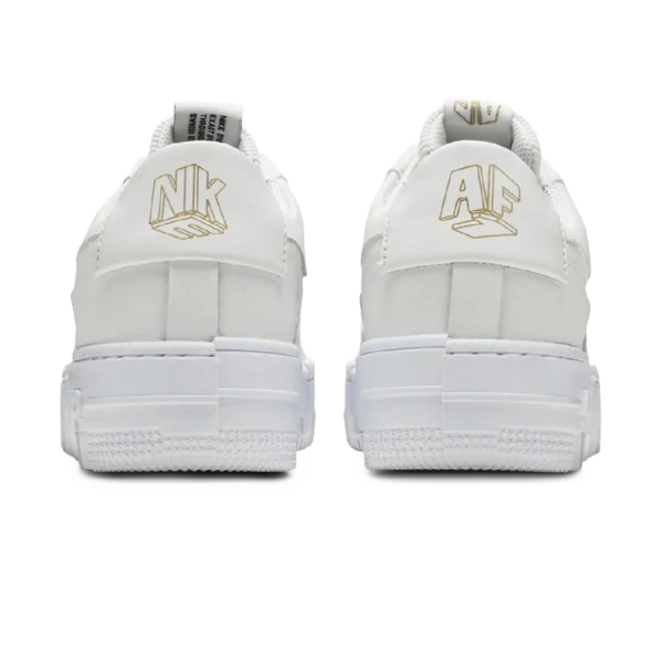 ⁦Nike Air Force 1 Pixel White Gold Chain⁩ – תמונה ⁦3⁩