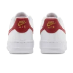 ⁦Nike Air Force 1 Essential Low White Gym Red⁩ – תמונה ⁦3⁩