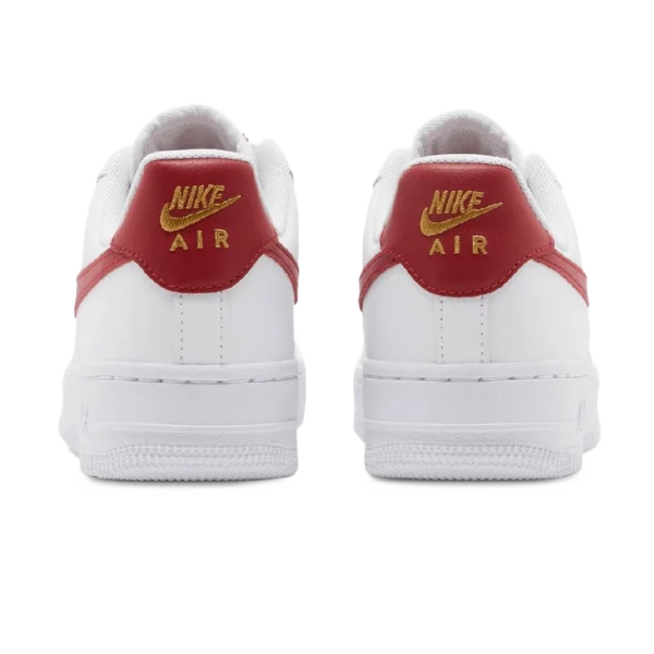 ⁦Nike Air Force 1 Essential Low White Gym Red⁩ – תמונה ⁦3⁩