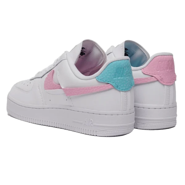 ⁦Nike Air Force 1 LXX White Pink Aqua⁩ – תמונה ⁦3⁩