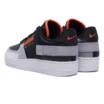 ⁦Nike Air Force 1 Type Black Hyper Crimson⁩ – תמונה ⁦3⁩