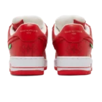 ⁦Nike Air Force 1 Low x Louis Vuitton White Comet Red⁩ – תמונה ⁦3⁩