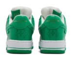 ⁦Nike Air Force 1 Low x Louis Vuitton White Green⁩ – תמונה ⁦3⁩