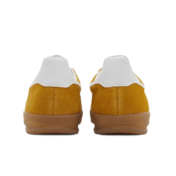 ⁦Adidas Gazelle Indoor Orange Peel Cloud White Gold Metallic⁩ – תמונה ⁦3⁩