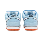 ⁦Nike Dunk Low SB "Gulf" Blue Chill Safety Orange⁩ – תמונה ⁦3⁩