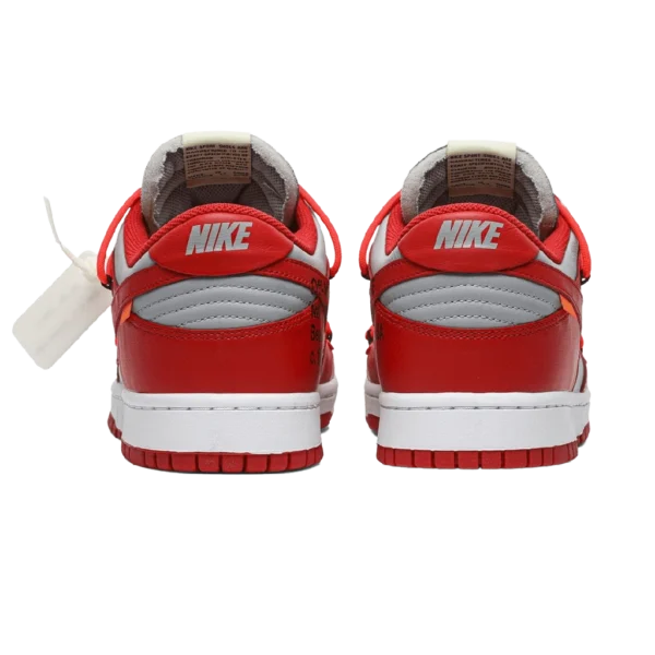 ⁦Nike Dunk Low x Off-White University Red⁩ – תמונה ⁦3⁩