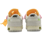⁦Nike Dunk Low x Off-White “Dear Summer Lot 17 of 50” Sail Hyper Pink⁩ – תמונה ⁦3⁩