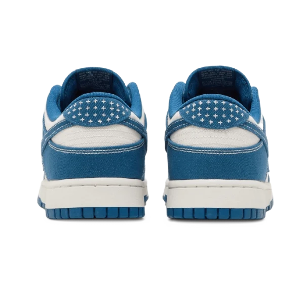⁦Nike Dunk Low “Sashiko" Industrial Blue⁩ – תמונה ⁦3⁩