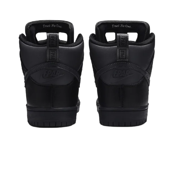 ⁦Nike Dunk High SB x Forty Percent Against Rights "AJ6" Black Dark Grey⁩ – תמונה ⁦3⁩