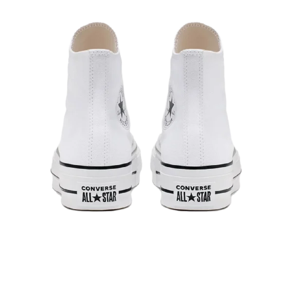 ⁦Converse Chuck Taylor All Star Platform High White⁩ – תמונה ⁦3⁩