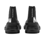 ⁦Alexander McQueen Tread Slick Boots Black White⁩ – תמונה ⁦3⁩