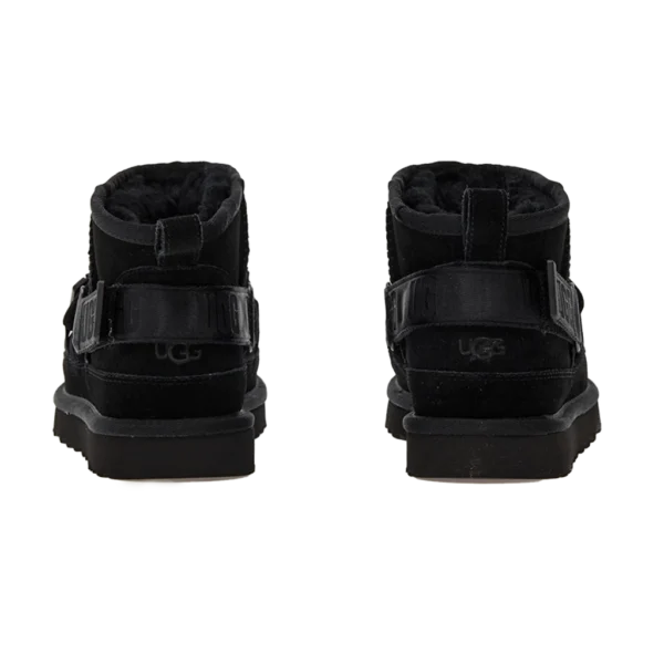 ⁦UGG Classic Ultra Mini Hybrid Black⁩ – תמונה ⁦3⁩