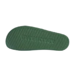 ⁦Balenciaga Paris Logo Pool Slides Green⁩ – תמונה ⁦3⁩
