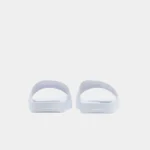 ⁦Balenciaga Logo Debossed Flatform Slides White⁩ – תמונה ⁦3⁩