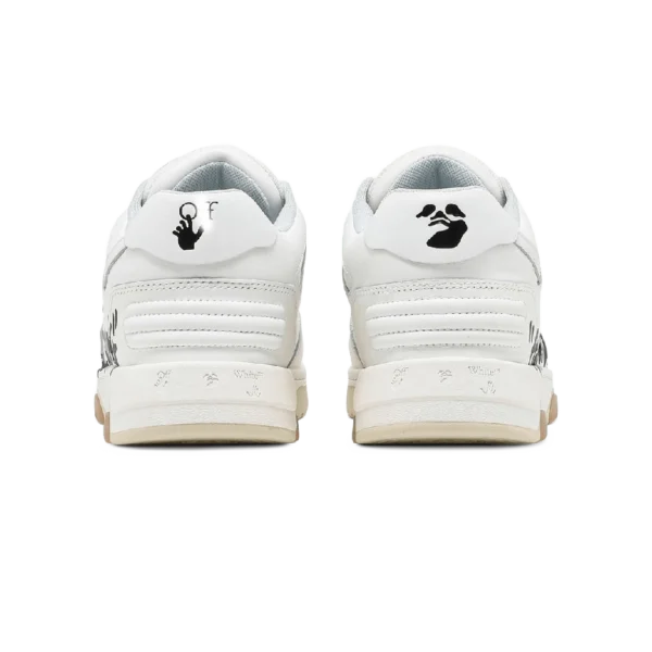 ⁦Off-White Out Of Office Low “For Walking” White Black⁩ – תמונה ⁦3⁩