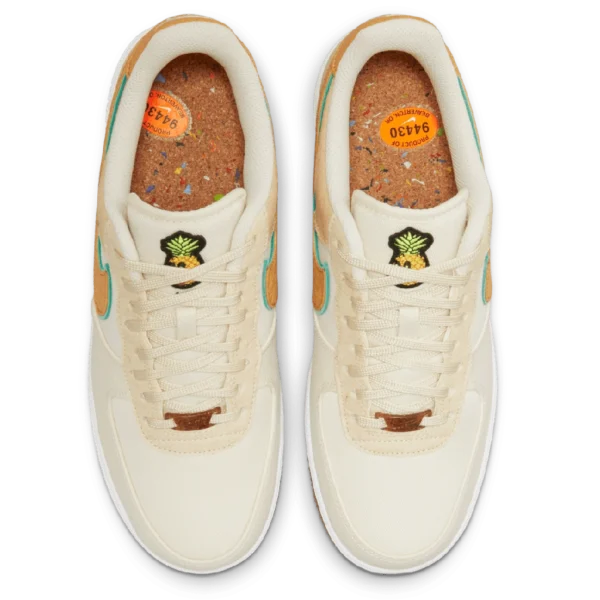 ⁦Nike Air Force 1 Low Happy Pineapple Coconut Milk⁩ – תמונה ⁦4⁩