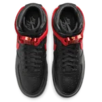 ⁦Nike Air Force 1 Alyx Black University Red⁩ – תמונה ⁦4⁩