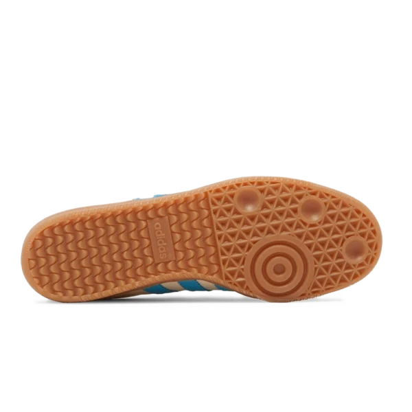 ⁦Adidas Samba OG x Sporty Rich Cream White Blue Rush Gum⁩ – תמונה ⁦4⁩