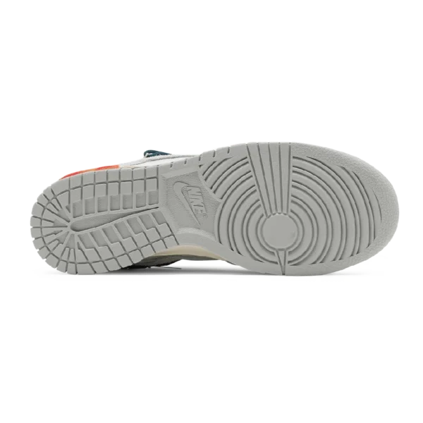 ⁦Nike Dunk Low x Off-White “Lot 16 of 50” Sail Neutral Grey⁩ – תמונה ⁦4⁩