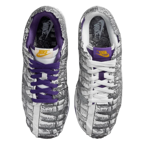 ⁦Nike Dunk Low Flip The Old School⁩ – תמונה ⁦4⁩