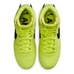⁦Nike Dunk High x Ambush Flash Lime⁩ – תמונה ⁦4⁩