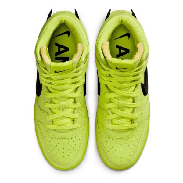 ⁦Nike Dunk High x Ambush Flash Lime⁩ – תמונה ⁦4⁩