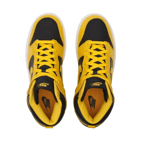 ⁦Nike Dunk High SP "Iowa" Black Varsity Maize⁩ – תמונה ⁦4⁩