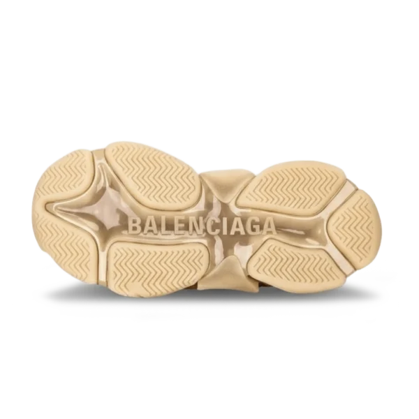 ⁦Balenciaga Triple S Low-Top Sneaker Dark Vanilla⁩ – תמונה ⁦4⁩