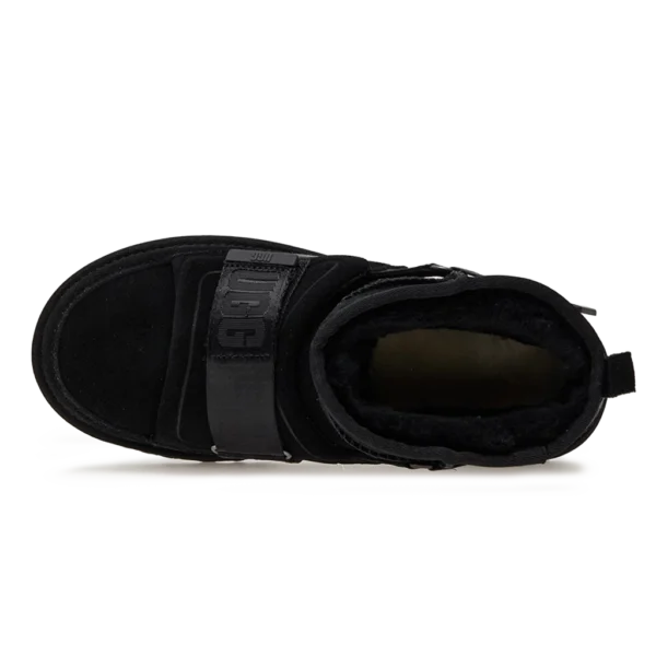 ⁦UGG Classic Ultra Mini Hybrid Black⁩ – תמונה ⁦4⁩