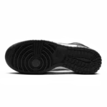 ⁦Nike Dunk High Black White⁩ – תמונה ⁦5⁩